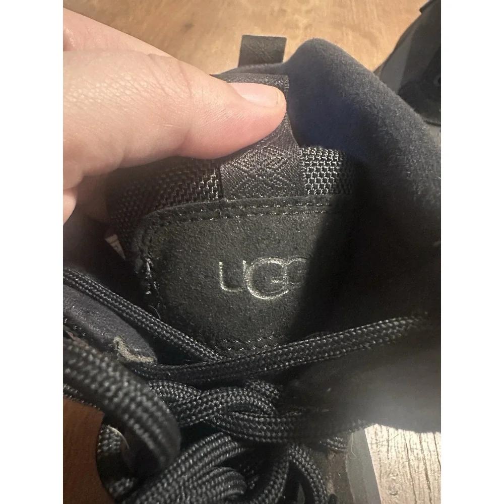 UGG MEN'S EMMETT WATERPROOF WINTER DUCK BOOTS BLACK SIZE 12